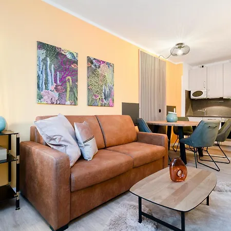 公寓 Solaris 6 Mit Balkon, Gemeinschaftssauna Und Grillplatz