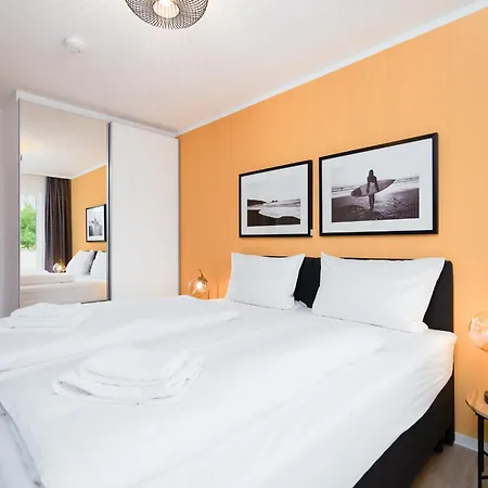 公寓 Solaris 6 Mit Balkon, Gemeinschaftssauna Und Grillplatz