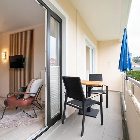 Solaris 6 Mit Balkon, Gemeinschaftssauna Und Grillplatz 公寓